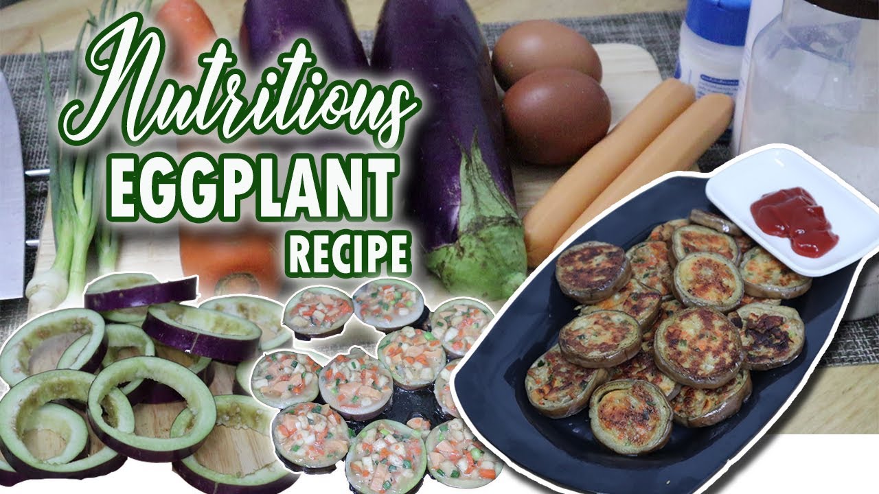 Don't Just Fry Eggplant, Add 2 Eggs and 2 Hotdogs | Nutritious Eggplant