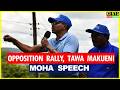 Moha Jicho Pevu ON FIRE As He Destroys Ruto With Kalonzo Gachagua Matiangi Tawa Makueni Rally Today Moha Jicho Pevu ON FIRE As He Destroys Ruto With Kalonzo Gachagua Matiangi Tawa Makueni Rally Today