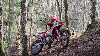 mondon hill ftr harescramble Sunday p.m. race hard section highlights