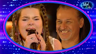 «TERRA» de Tanxugueiras, la apuesta GALLEGA de Noemi | Semifinal 01 | Idol Kids 2022