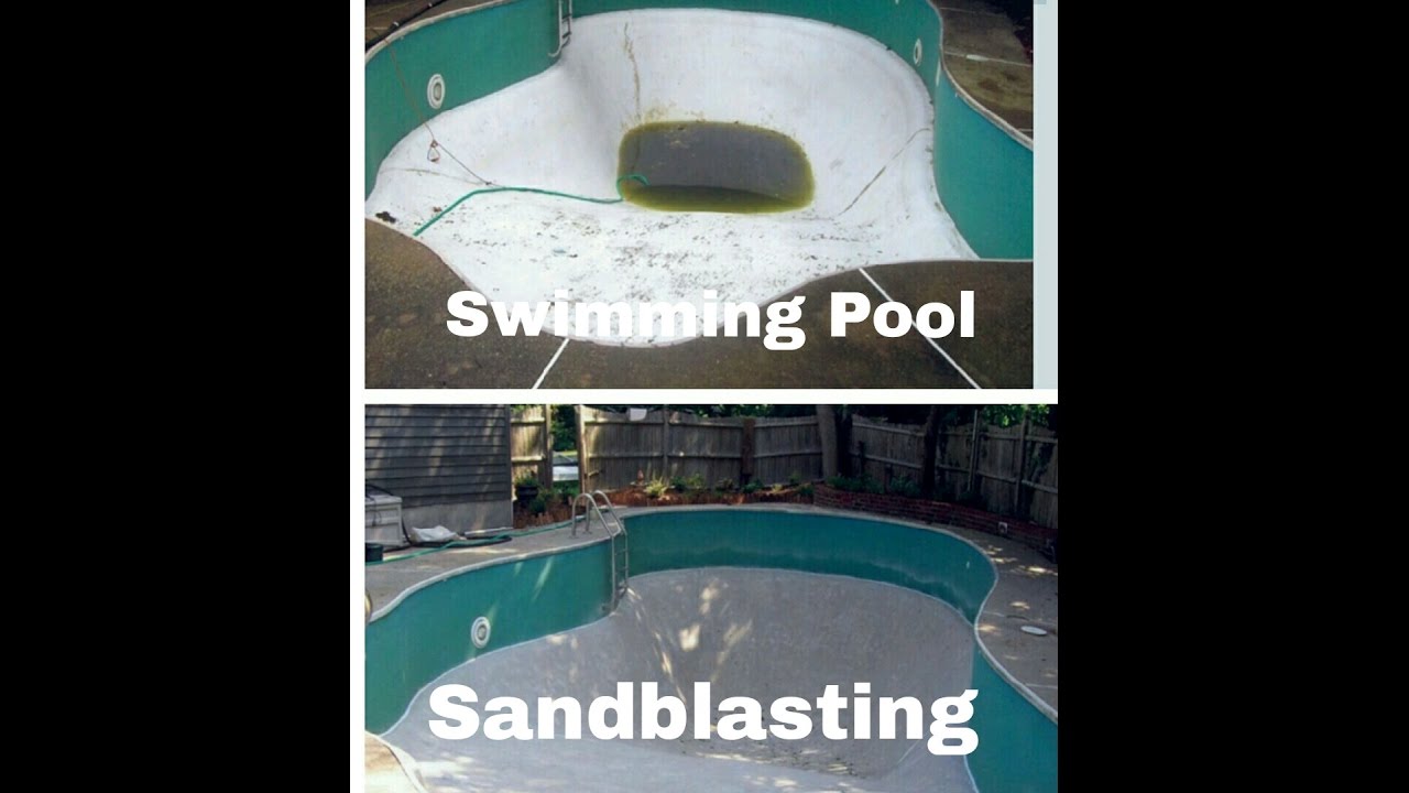 Rhode Island Swimming Pool Sandblasting Services RI, CT, MA (401)884