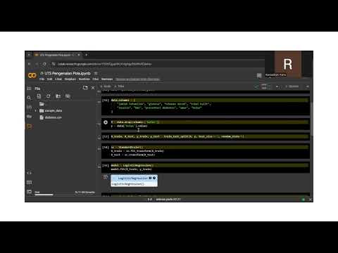 Memprediksi akurasi dataset