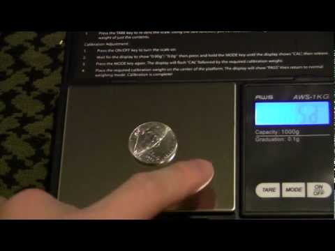 [개봉 / 리뷰] American Weigh Signature Series Black Digital Pocket Scale [HD]