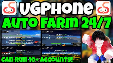 AFK FARM BLOX FRUITS 24/7 on UGPhone 📱 | Run 10+ Accounts FREE with Executor Clones (2025)