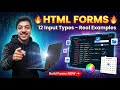 HTML Forms Masterclass: All 14 Input Types (text, checkbox, date, color + more!) | Goose Codes