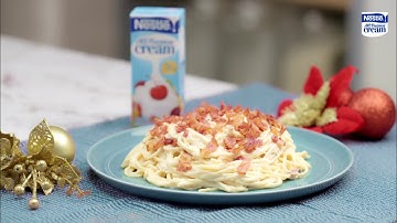 Carbonara Made Creampressive with Nestle All Purpose Cream