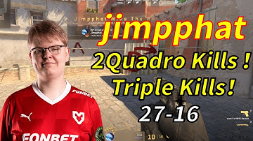 CS2 Jimpphat pov Faceit Mirage (27-16) | 2024/06/20 | #cs2 #pov