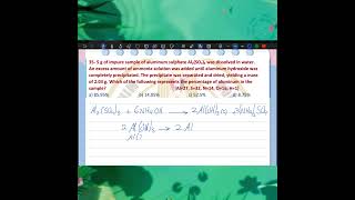 Fifth Guiding Model - Chemistry 2026 [Q35]  #chemistrypage #chemistry #education #secondaryschools