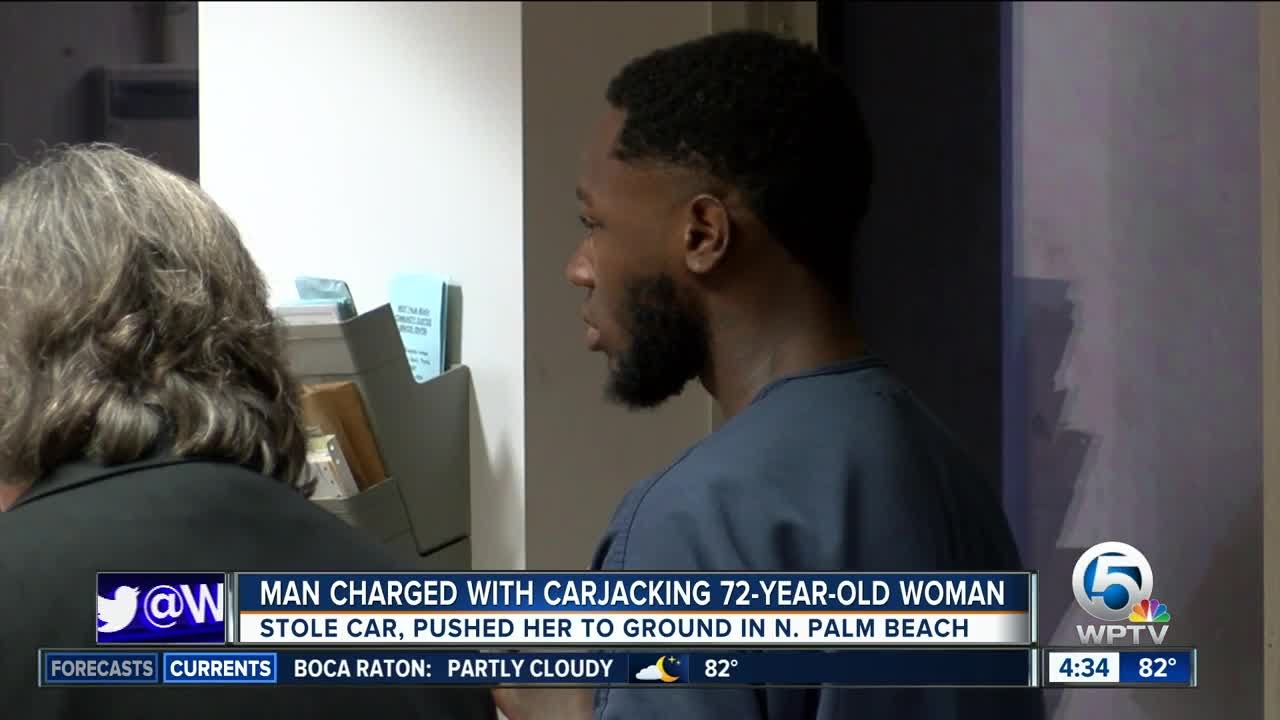 Miami-Dade man charged with carjacking woman in North Palm Beach - YouTube