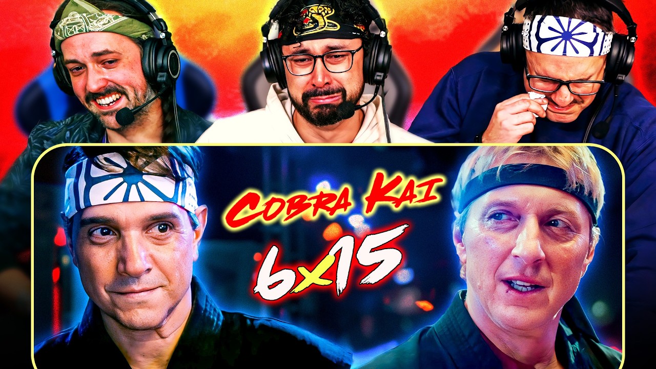 COBRA KAI SEASON 6 Episode 15 REACTION!! Series Finale | 6x15 Breakdown & Review | The Karate Kid