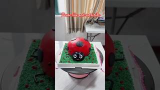 Seven-spotted ladybug cake tutorial #cake training #cakedecorating #shortsfeed#shorts#trending#viral