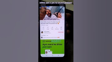 infinix zero x pro no sound problem #duckybhai #youtubeshorts #youtubeshort