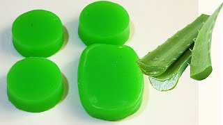 சருமம் பளபளக்க வீட்டிலேயே கற்றாழை சோப் செய்யலாம் | Skin whitening homemade  Aloevera soap screenshot 2