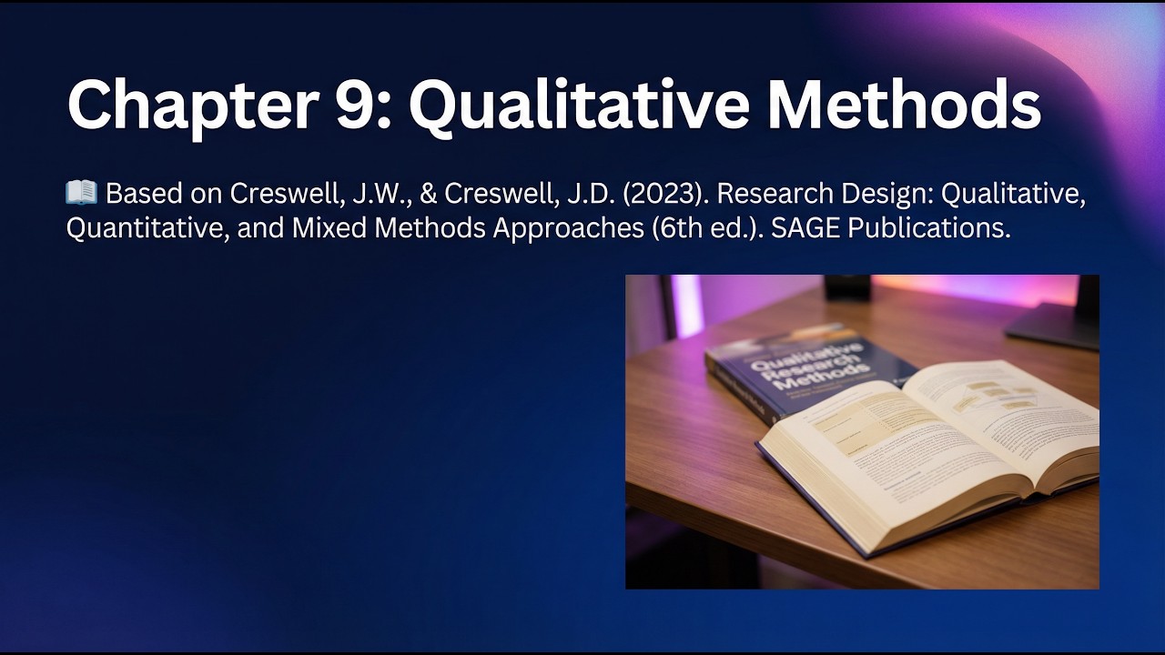 Chapter 9: Qualitative Methods - YouTube