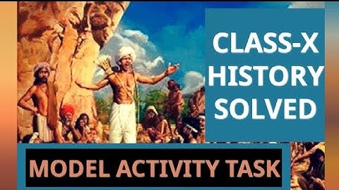class 10 history model activity task|| in hindi |#braingaincenter