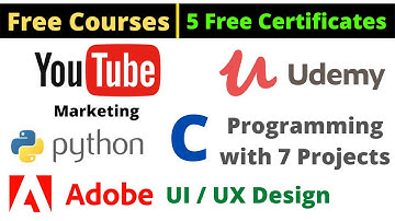 Udemy Free Certificate Courses YouTube Marketing Python C Programming Online Classes #DeepShukla