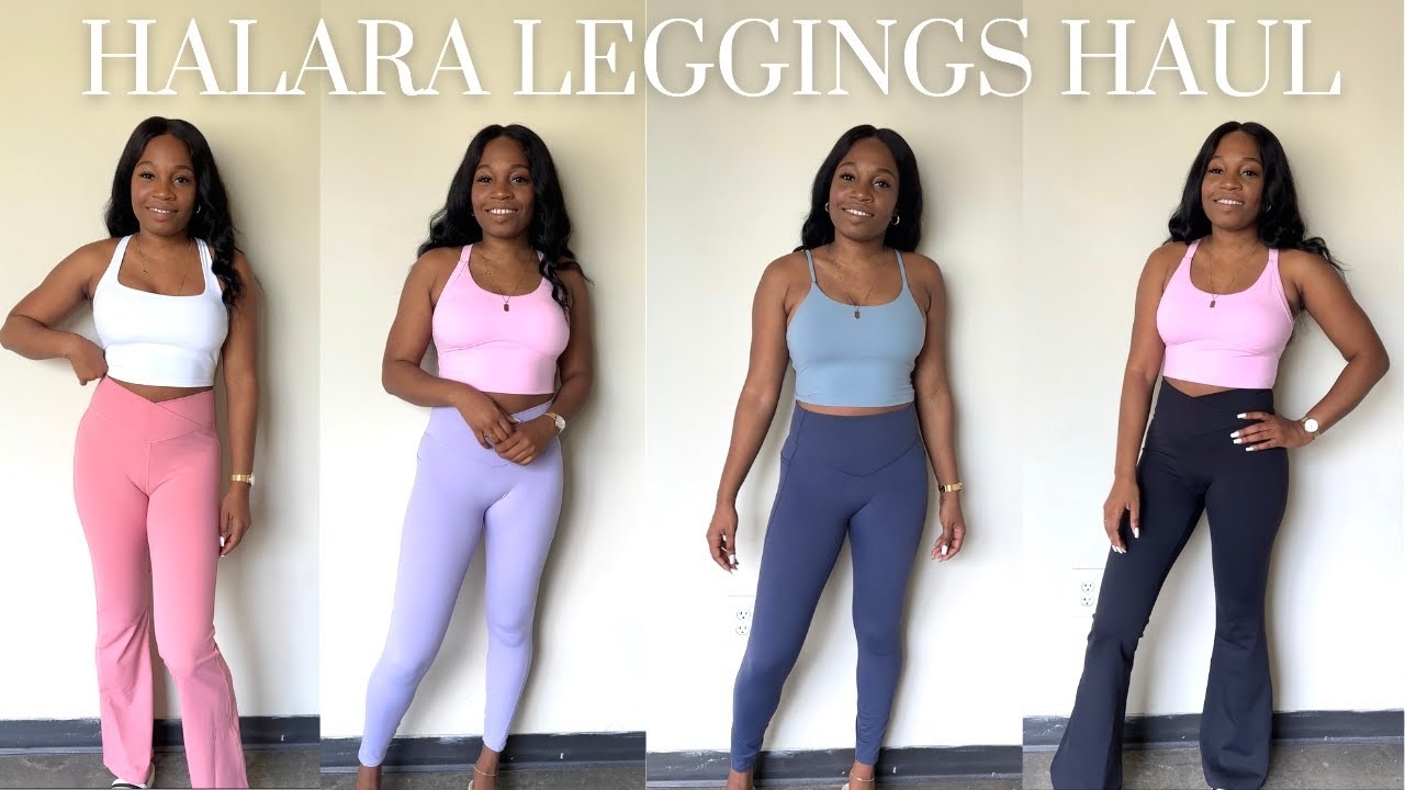 HALARA ACTIVEWEAR TRY ON HAUL // cute & affordable workout clothes