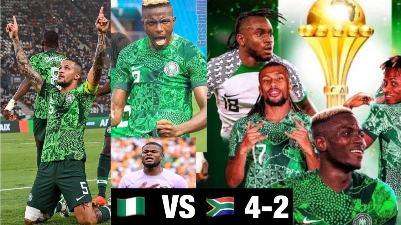 Nigeria Vs South Africa Penalty shootout Nigeria Won South Africa Afcon