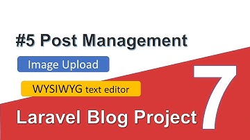 #5 Laravel Blog Project in Hindi (2020)- Post management
