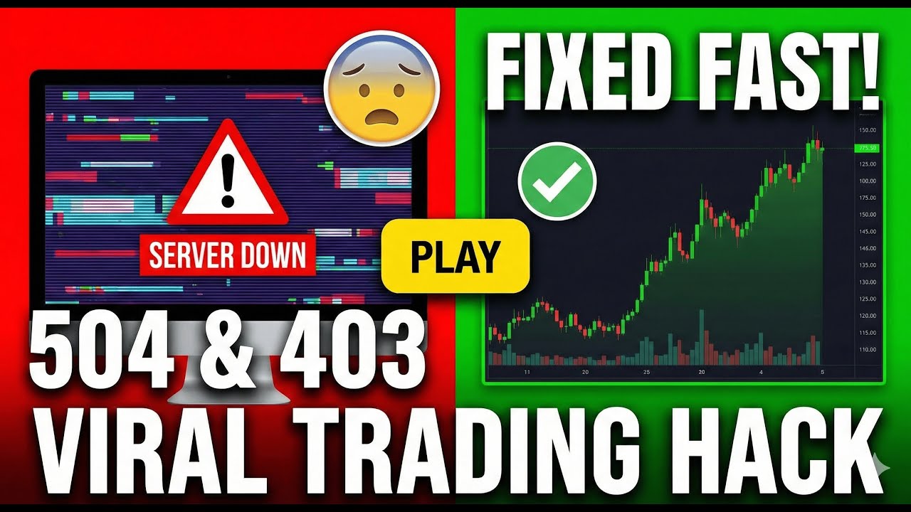 Fix TradingView 504 & 403 Errors – Custom Response Serializer Failed, Server Down & Access Block