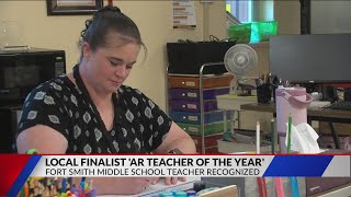 Fort Smith middle school teacher named finalist for 'Arkansas Teacher of the Year'