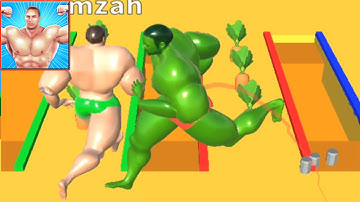 Muscle Race 3D (IOS, Android) NEW UPDATE Gameplay All Levels (Level 37-38)