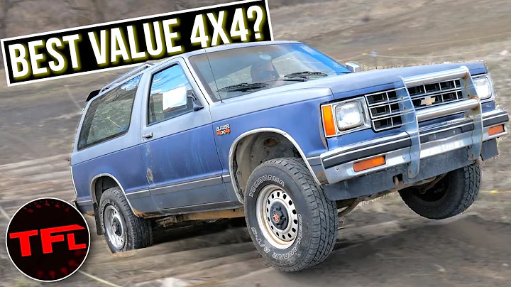 I Bought The Rustiest Car At The Auction and It FAILED Our Off-Road Course: 1987 Chevy S-10 Blazer