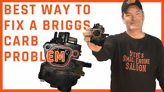 Easiest Way To Fix A Common Briggs Plastic Carburetor Problem