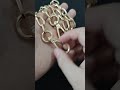 Gold Metal Chain Strap For Bags  #carosung #chian