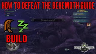 Monster Hunter: World - How to Defeat the Behemoth Tips & Tricks Guide