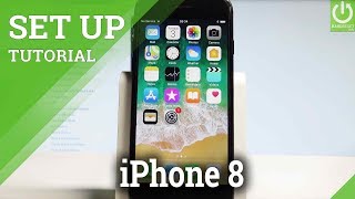 How to Set Up Date & Time on APPLE iPhone 8 - Change Time Zone |HardReset.Info