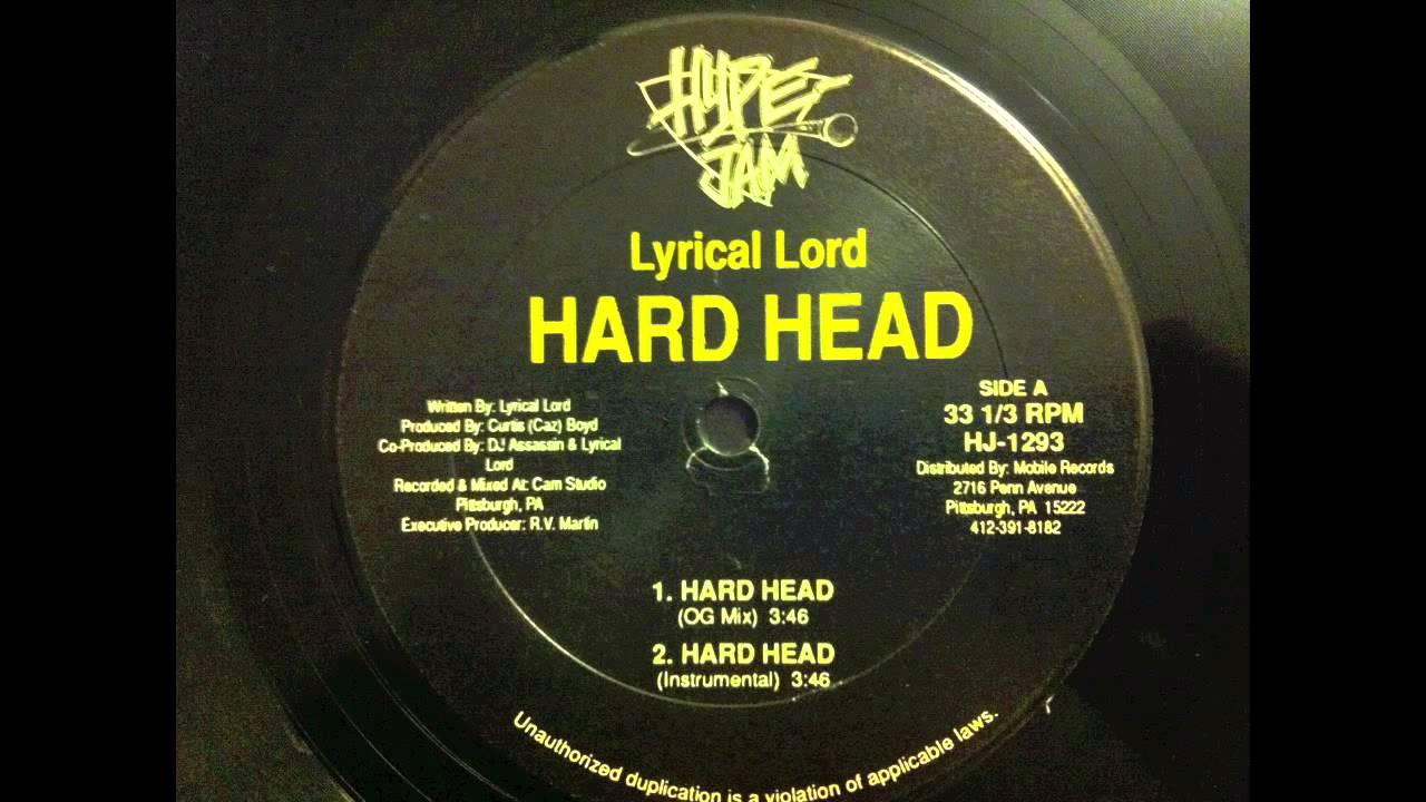Lyrical Lord - Hard Head (rare random rap)