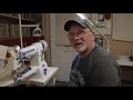 Bridgesew PB 335  Cylinder Arm Walking Foot Sewing Machine Instructional Video