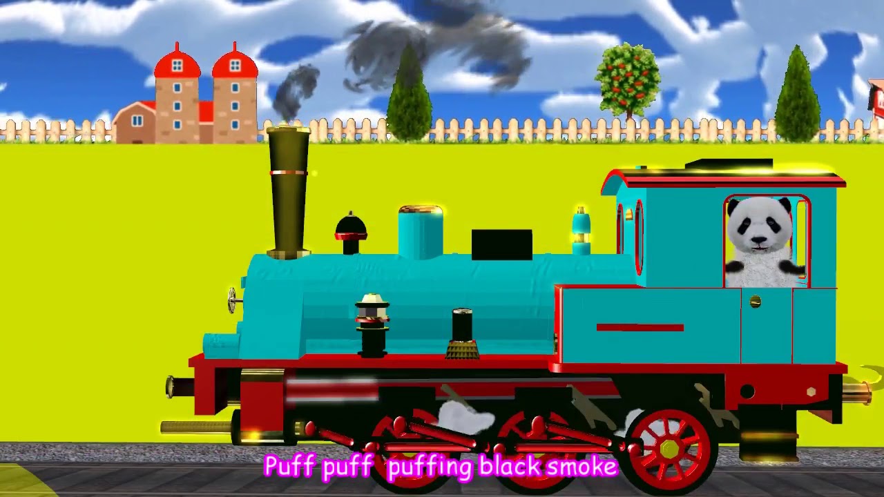 Choo ChooTrain 「汽車ぽっぽ」を英語で歌おう - YouTube