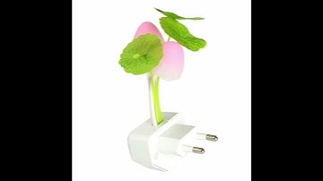 LED Wall Light-control Sensor Night Light Induction Dream Fung Mushroom Lamp Home Bedroom Decoration