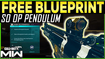 Warzone 2 HOW TO UNLOCK FREE PENDULUM BLUEPRINT - MW2 DMZ OP Weapon to Get