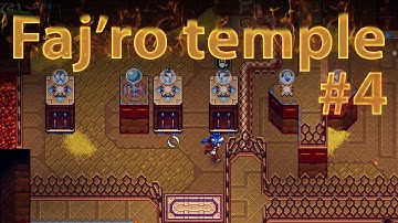 Crosscode Fajro Temple #4 - Bugs may occur