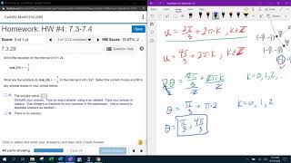 Trigonometry - HW#4 Question #3 & Precalculus - HW#4 Question #3 - MyLab Math