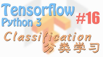 Tensorflow 16 Classification 分类学习 (神经网络 教学教程tutorial)
