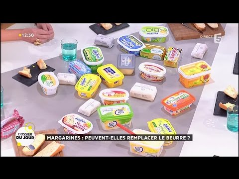 Vidéo: Peut-on remplacer la margarine par du beurre ?