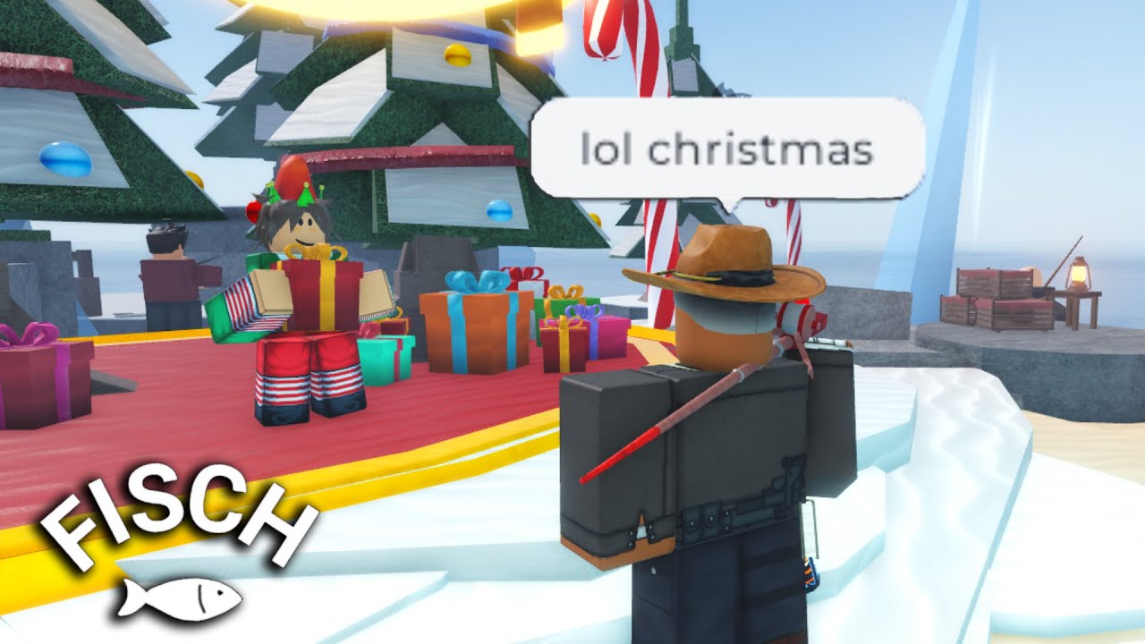 Obtaining Everything In The New Christmas Update In FISCH Roblox - YouTube