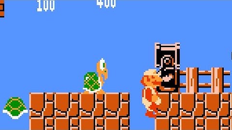 SMB 8-2 in only 4 Jumps - Minimal A Press TAS demo