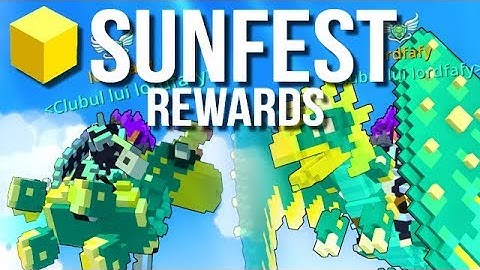 Trove - ALL Sunfest 2018 REWARDS & Where to spend Pinata Coins!