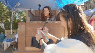 Renaissance Faire Project 1 Preview Public Feet Tickled In The Wooden Stocks