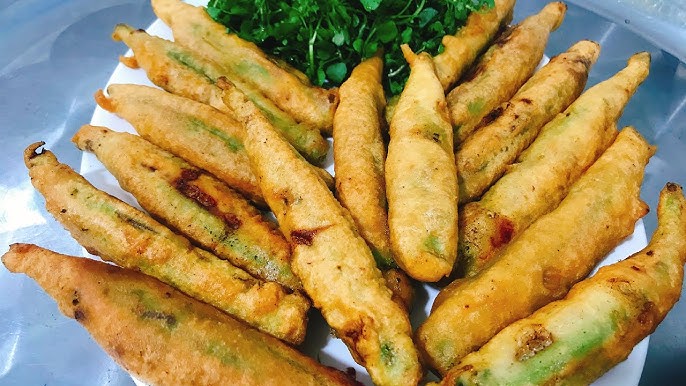 6. Cách Thưởng Thức Đậu Bắp Nhồi Thịt Chiên
