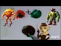 Orange+ Green Italian Brainrot character color mixing#italian brainrot #satisfying #mixing #memes