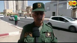 تصريح عن حادث المرور الذي وقع بعين الترك للرائد جدو محمد قائد الكتيبة الاقليمية للدرك الوطني