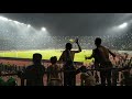 Lagu selamat ulang tahun saat akhir laga PERSEBAYA VS PERSIB