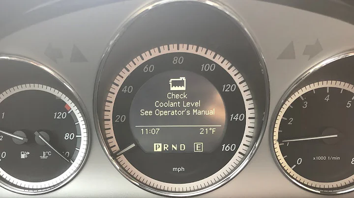 How To Add Coolant To Mercedes W204