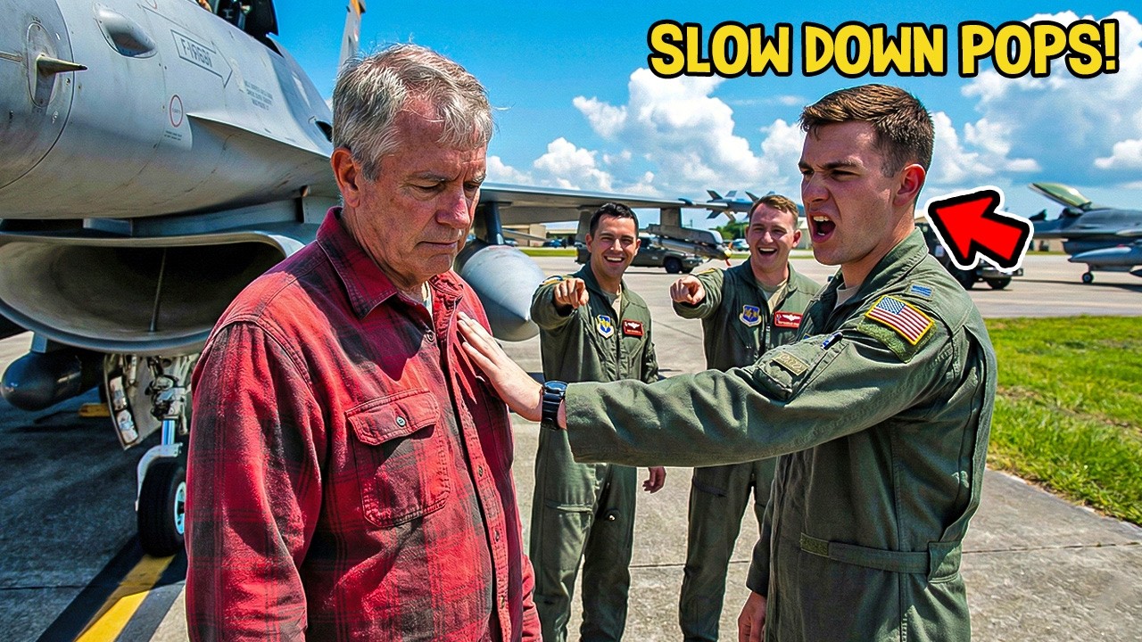 Mechanics Couldn't Start the F-16 — The Old Veteran Fixed It With One Hand